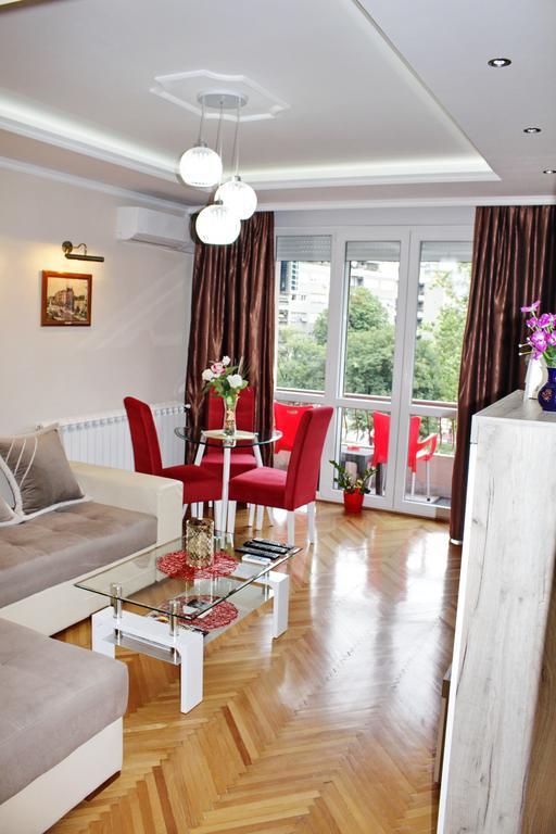 Kristi Lux Apartment Center Free Parking Fast WiFi Belgrad Exterior foto